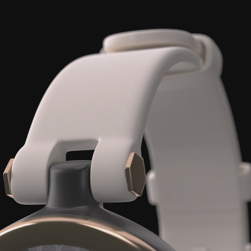 Garmin Lily Silikonarmband (Sandgrau)