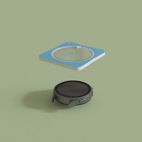 Bandz Samsung Galaxy Watch 6 - 44mm Displayschutzfolie One-Click Tool