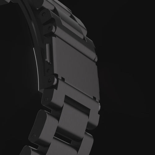 Google Pixel Watch 4 - 45mm Stahlarmband (Schwarz)