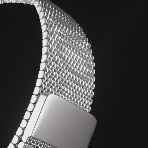 Google Pixel Watch 4 - 45mm Milanese Armband (Silber)