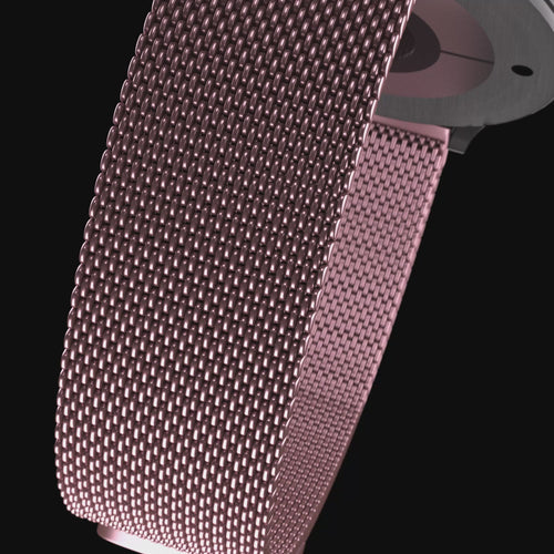 Siltcon Auréa Milanese Armband (Rosa)