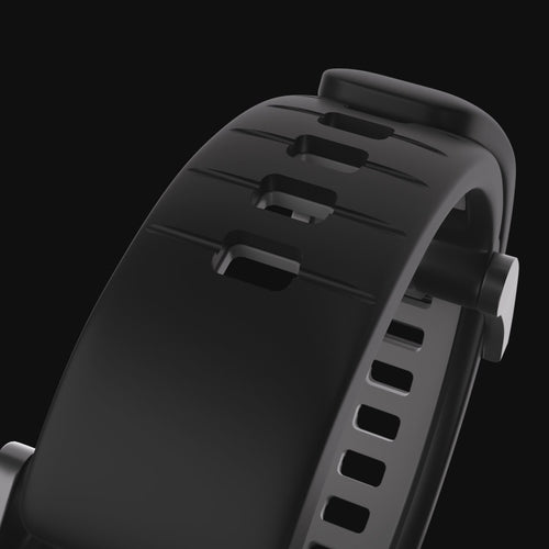 Garmin Quatix 5 / 6 / 7 Schnalle Sport Amrband (Schwarz/Grau)