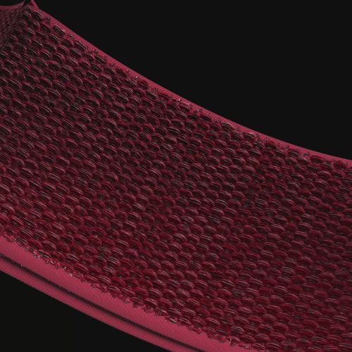 Apple Watch Nylon Loop Armband (Lila / Rot)