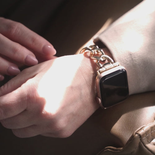 Apple Watch Stahlkettenband (Polarstern)