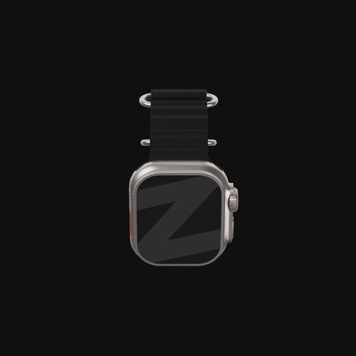 Bandz Apple Watch Ocean Armband (Schwarz)