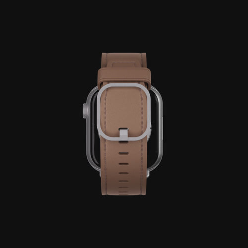 Bandz Apple Watch Ultra Lederarmband 'Classic' (Hellbraun)