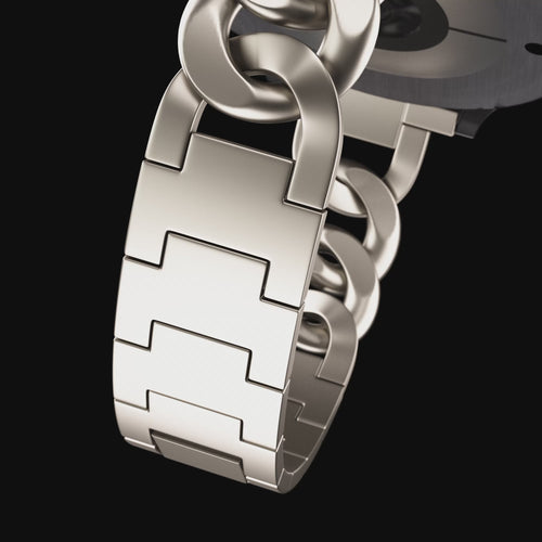 Samsung Galaxy Watch 4 - 44mm Stahlkettenband (Polarstern)