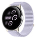Google Pixel Watch 3 - 41mm Wave Nylon Strap (Light Purple)