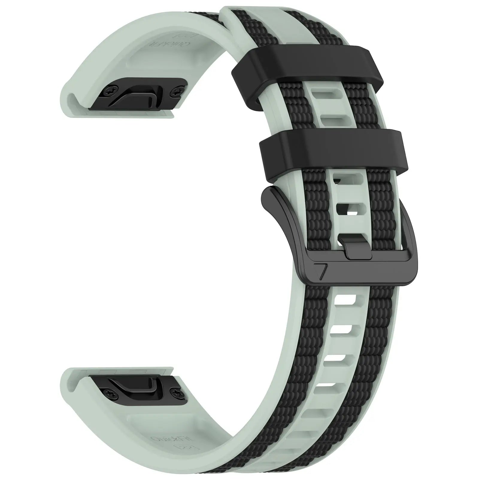 Garmin Approach S70 - 47mm Sport Grain Armband (Minze/Schwarz)