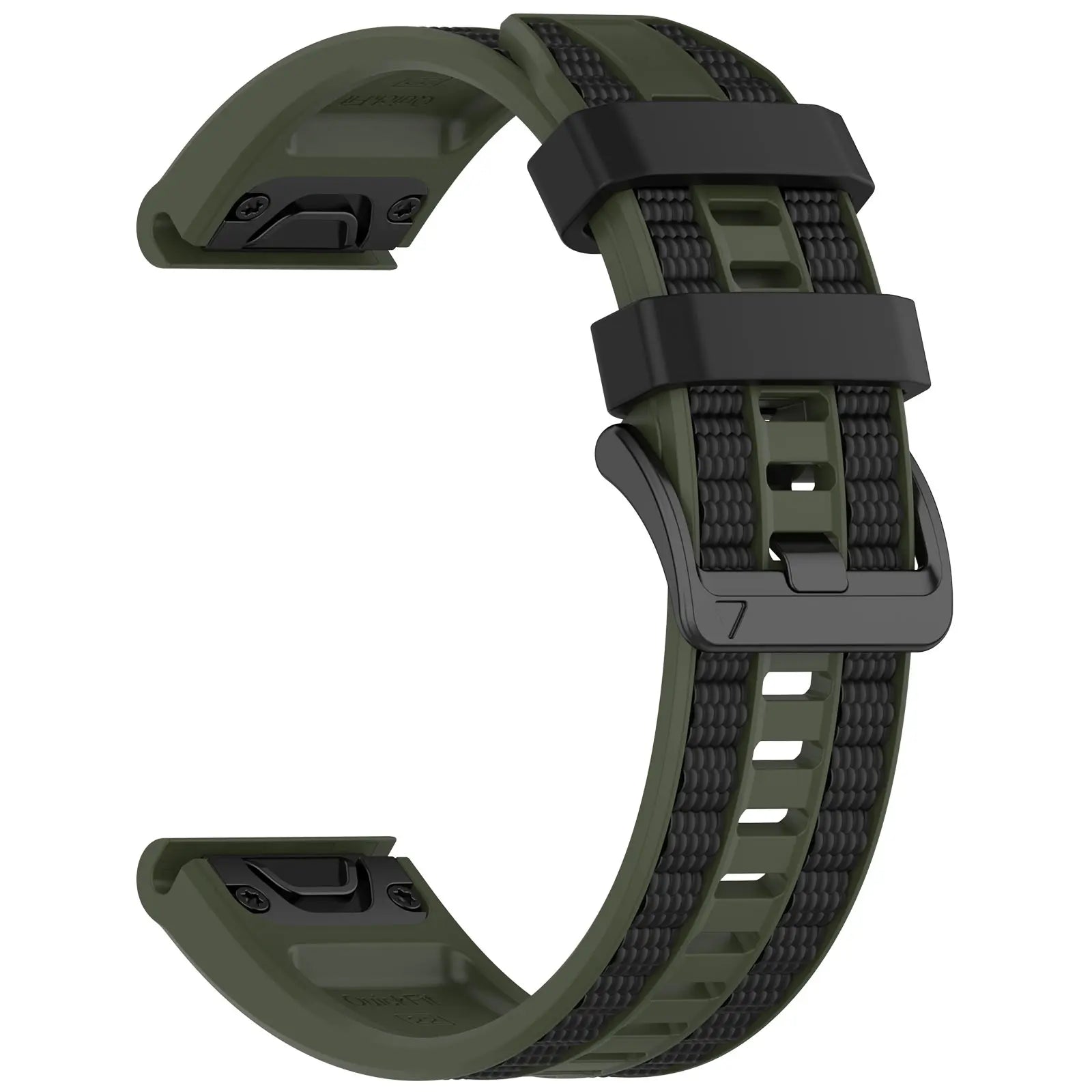 Garmin Tactix 8 - 51mm Sport Grain Strap (Army Green/Black)