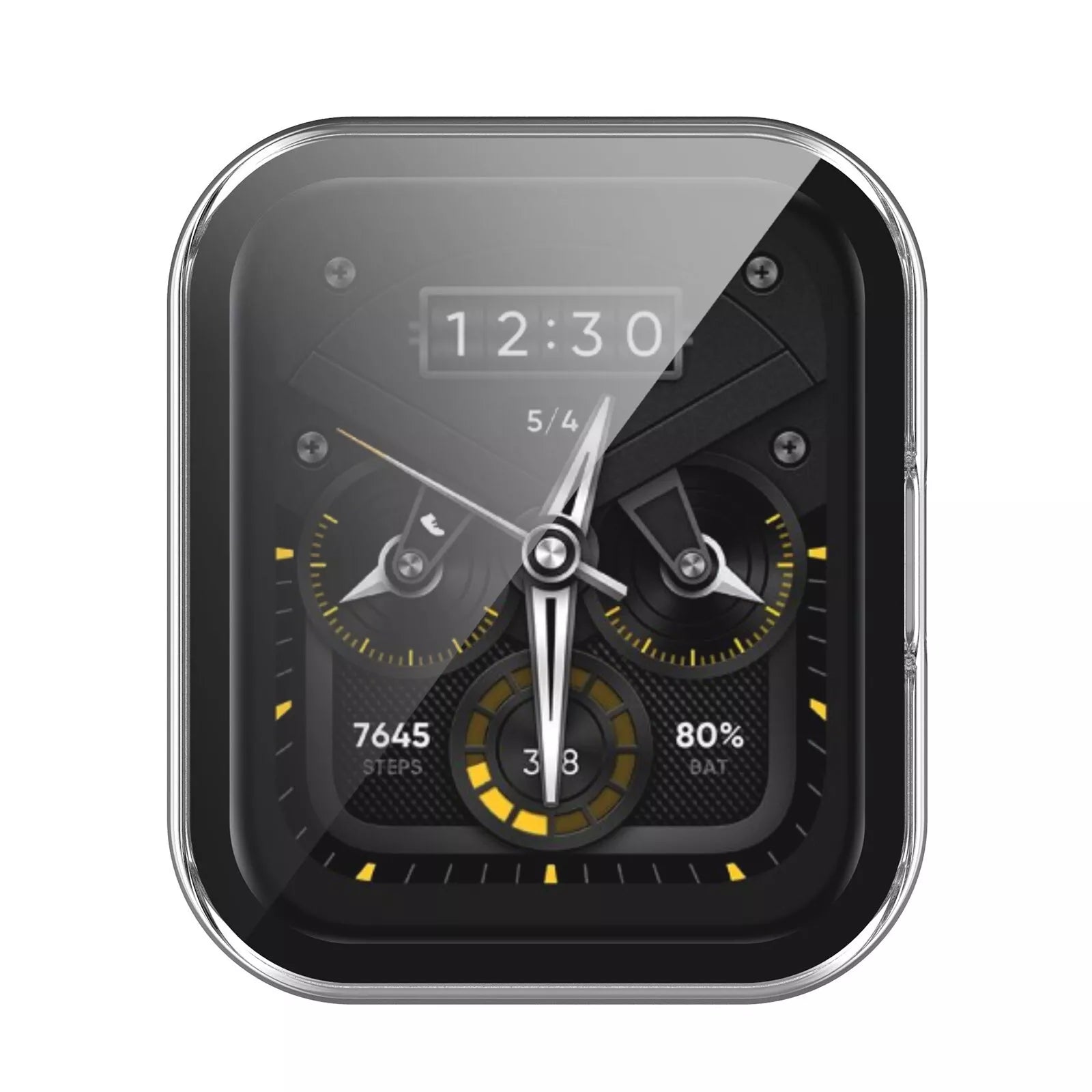 Realme Watch 2 Pro PC-Gehäuse mit Glass (Transparent)