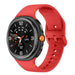 Samsung Galaxy Watch 8 - 44mm Silikonarmband (Rot)
