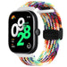 Xiaomi Smart Band 8 Pro geflochtenes Armband mit D-Schnalle (Regenbogen)