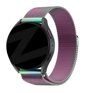 Bandz Garmin Venu SQ Milanese Loop Armband (Regenbogen)
