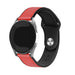 Suunto vertikaler Leder Hybrid-Armband (rot)
