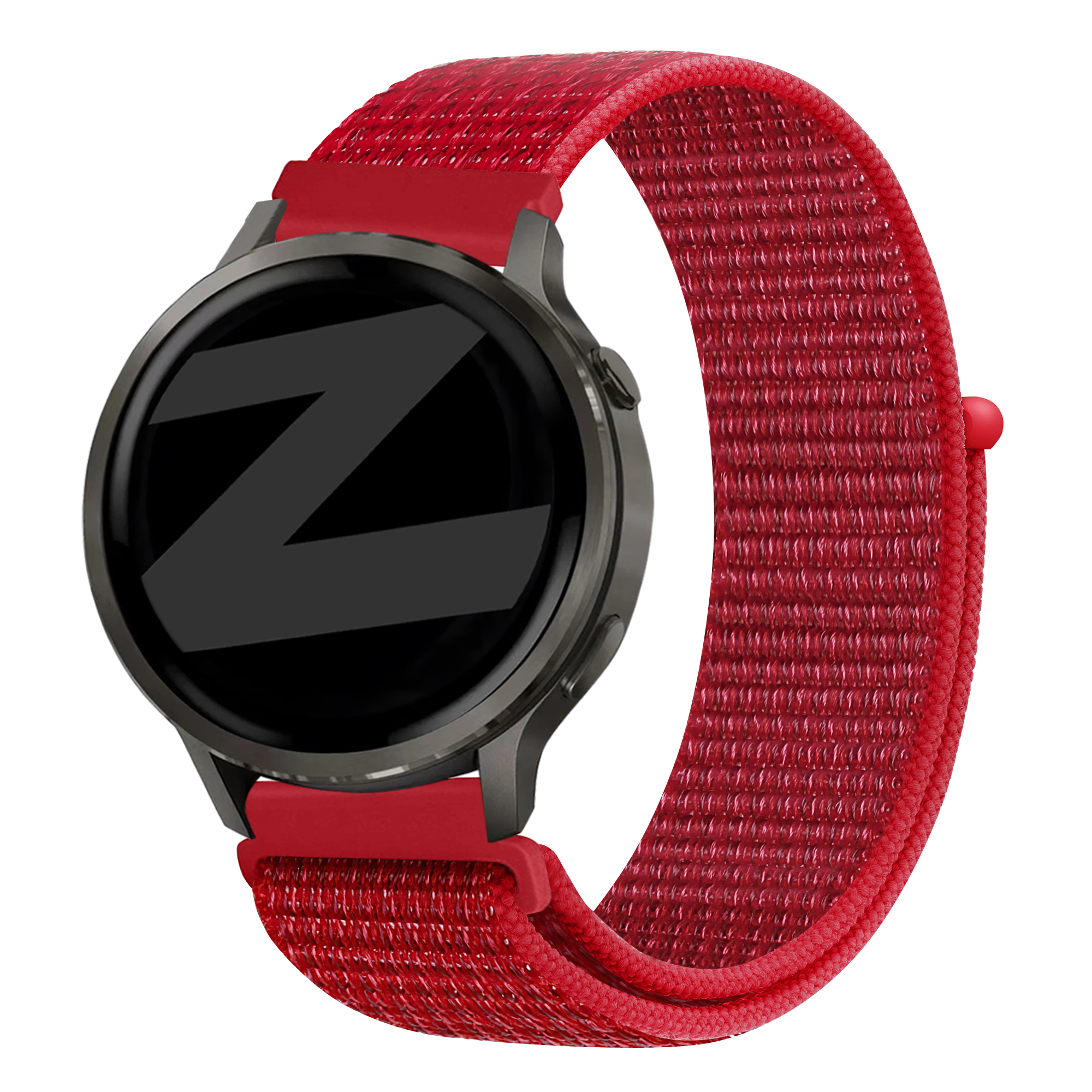 Bandz Garmin Approach S50 Nylon Loop Armband (Rot)