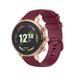 Fossil Gen 6 (42 mm) Silikonarmband (Dunkelrot)