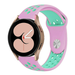 Samsung Galaxy Watch 4 - 40mm Sportarmband (Rosa/Aqua)