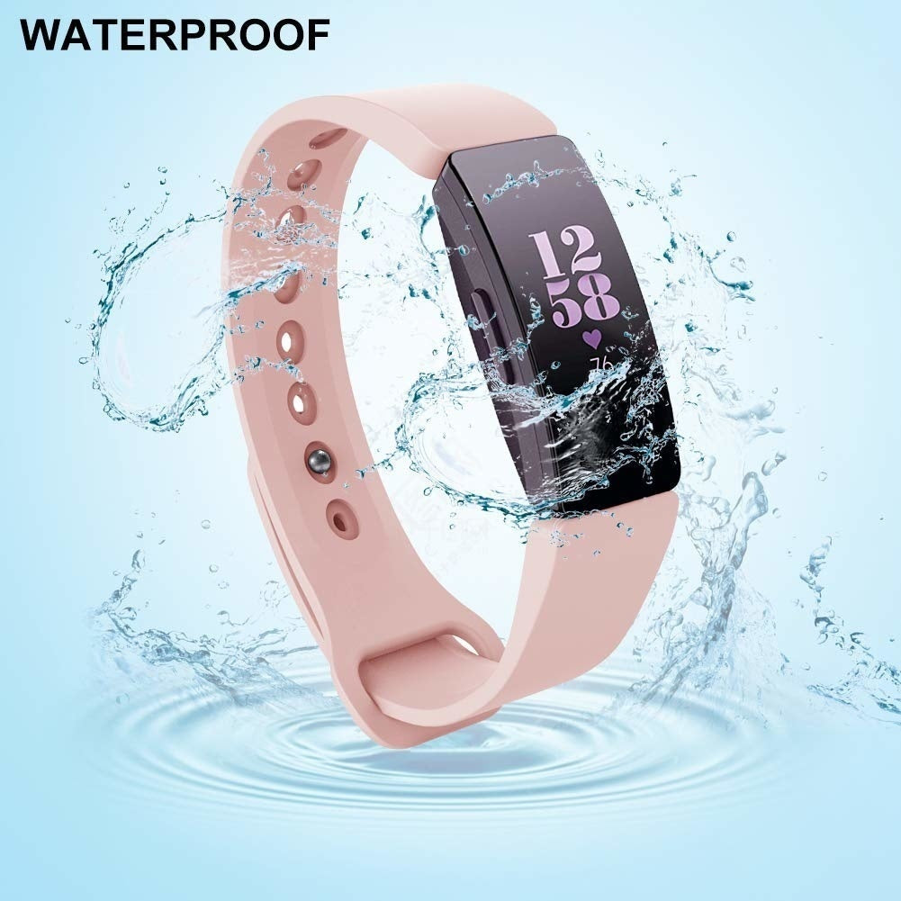 Armband Fitbit Inspire Uhr Fitbit Inspire Silicone Strap (Light Pink)