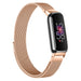 Fitbit Inspire 3 Milanese Strap (Rose Gold)