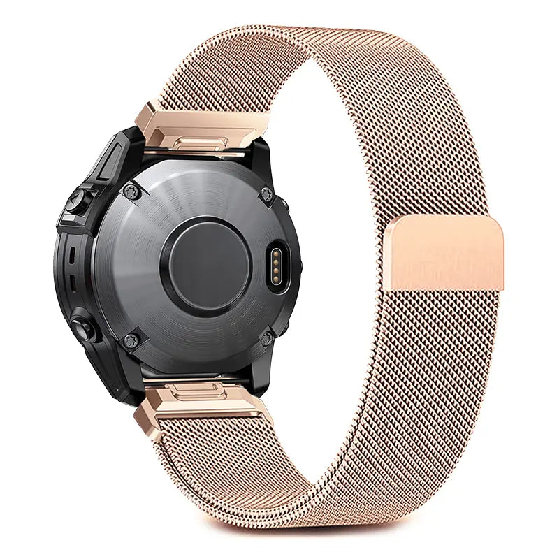 Garmin D2 Delta S Premium Milanese Strap (Rose Gold)