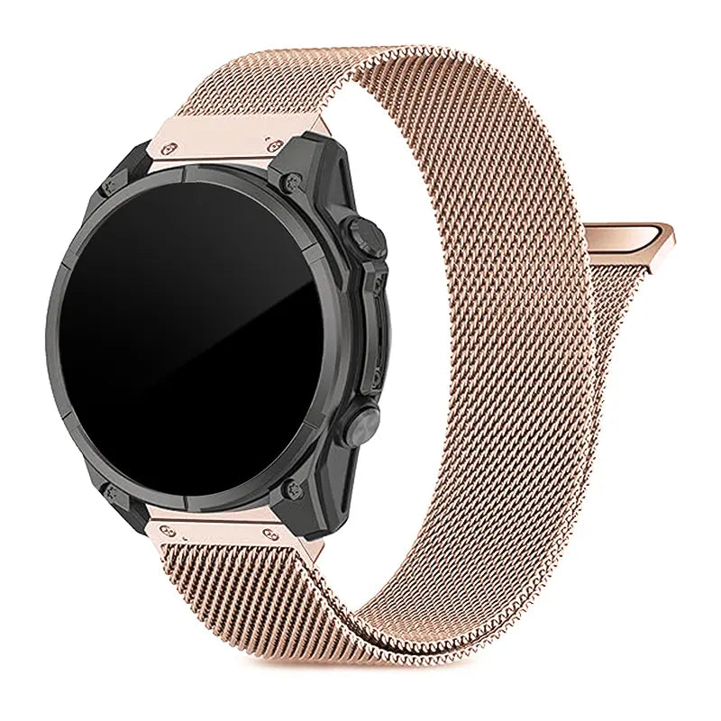 Garmin D2 Delta S Premium Milanese Strap (Rose Gold)