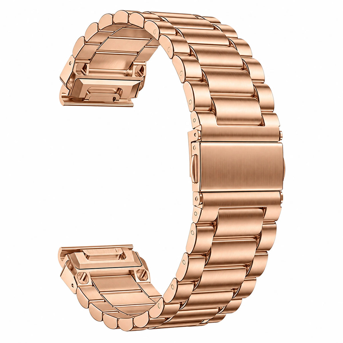 Garmin Approach S72 - 43mm Premium Stahlarmband (Roségold)