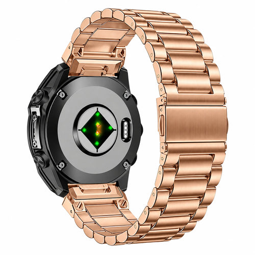 Garmin Approach S72 - 43mm Premium Stahlarmband (Roségold)