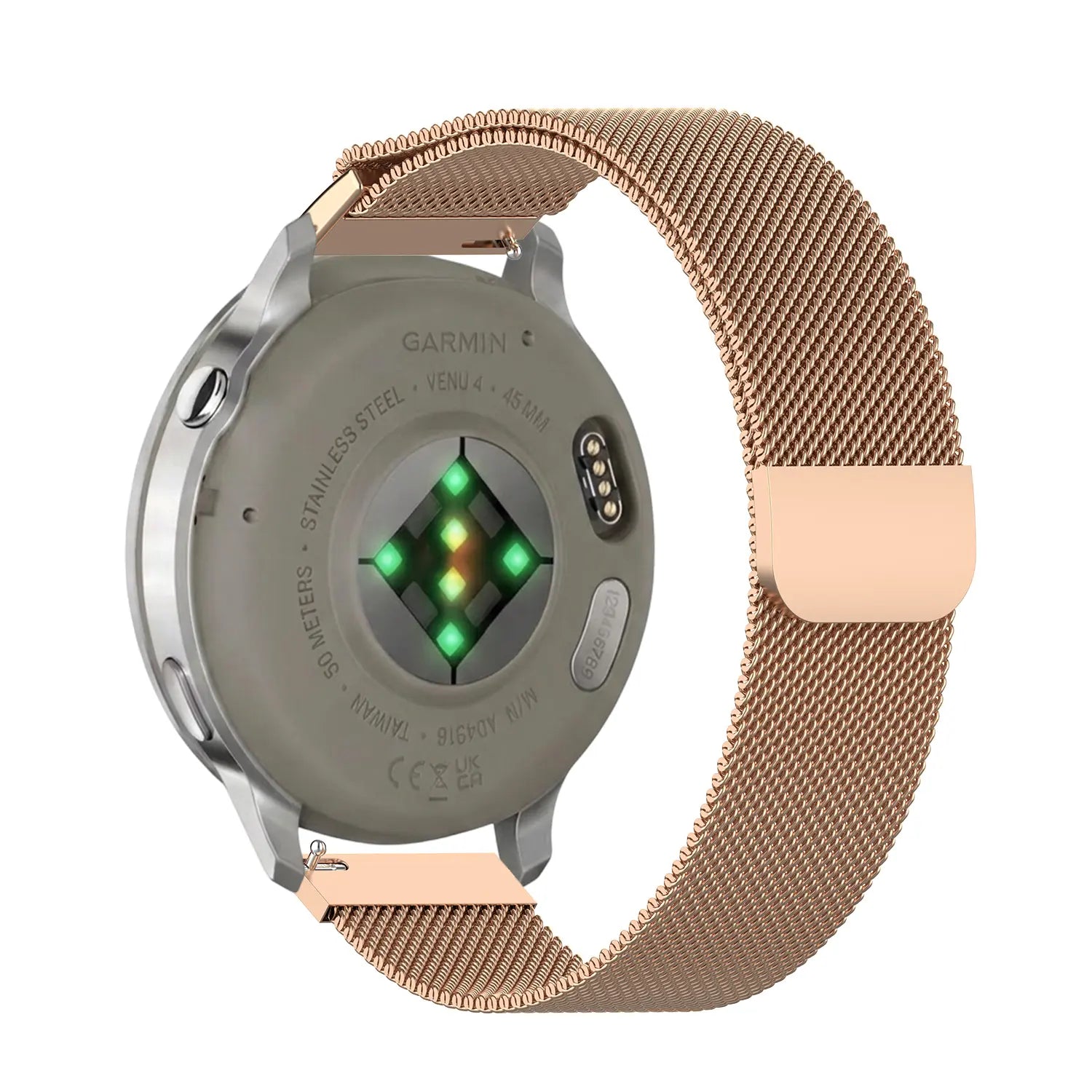 Garmin Forerunner 70 Milanese Armband (Roségold)