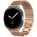 Samsung Galaxy Watch 8 - 44mm Metall Mesh Armband (Roségold)