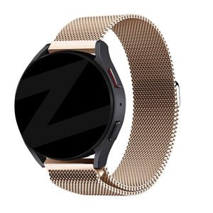 Bandz Coros Apex 42mm Milanese Loop Armband (Rosé Gold)