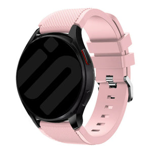 Amazfit Bip U (Pro) Twill Silikonarmband (Rosa)