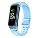 Samsung Galaxy Fit 2 Colour Changing Crystal Strap (Transparent Blue)