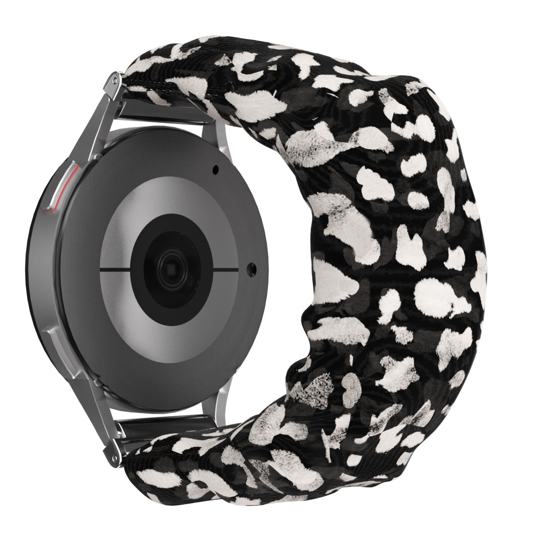 Samsung Galaxy Watch Active Scrunchie Armband (Meliert)
