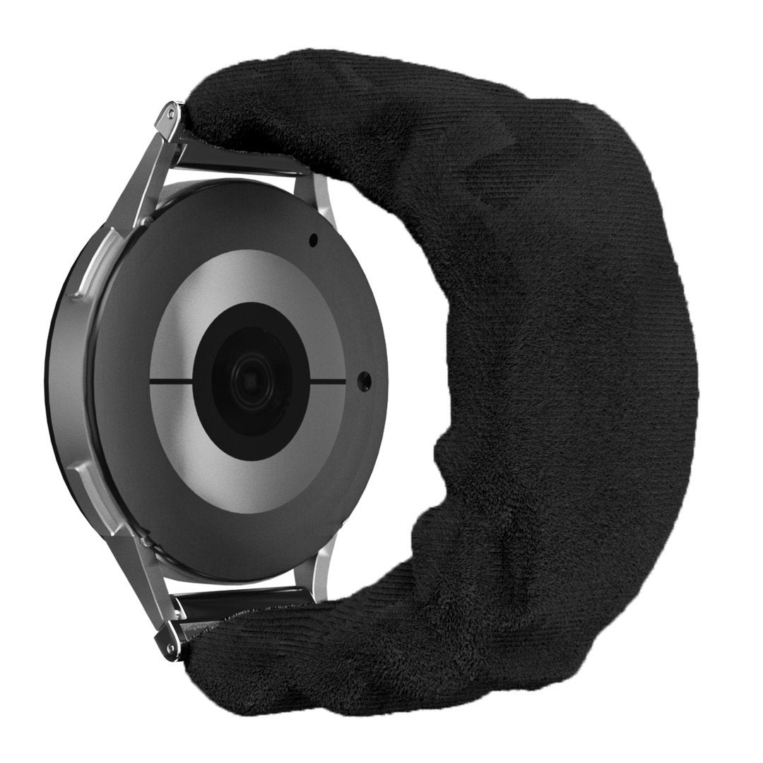 Garmin Forerunner 255s Scrunchie Armband (Schwarz)