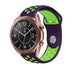 Samsung Galaxy Watch 3 41mm Sportarmband (Lila/Grün)