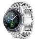 Samsung Galaxy Watch 3 45mm Drache Gliederarmband (Silber)