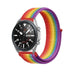 Samsung Galaxy Watch 3 45mm Nylonarmband (Regenbogen)