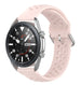 Samsung Galaxy Watch 3 45mm Silikonarmband mit Löchern (Hellrosa)