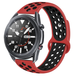 Samsung Galaxy Watch 3 45mm Sportarmband (Rot/Schwarz)