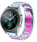 Samsung Galaxy Watch 3 45mm Gliederarmband (Regenbogen)
