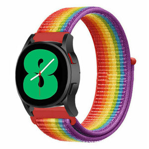 samsung-galaxy-watch-4-40mm-nylon-armband-regenbog
