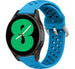 Samsung Galaxy Watch 4 - 40mm Silikonarmband mit Löchern (Hellblau)