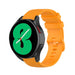 Samsung Galaxy Watch 4 40mm Luxus-Silikonarmband (Orange)