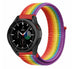 Samsung Galaxy Watch 4 Classic 42mm Nylonarmband (Regenbogen)