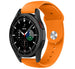 Samsung Galaxy Watch 4 Classic 42mm Silicone Strap (Orange)