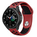 Samsung Galaxy Watch 4 Classic 46mm Sportarmband (Rot/Schwarz)