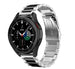 Samsung Galaxy Watch 4 Classic 46mm Stahlarmband (Silber/Schwarz)
