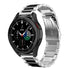 Samsung Galaxy Watch 4 Classic 42mm Stahlarmband (Silber/Schwarz)