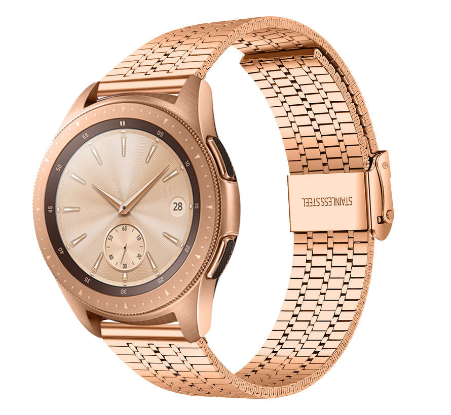 samsung galaxy gear rose gold Samsung Galaxy Watch 42mm Fine Steel Strap (Rose Gold)